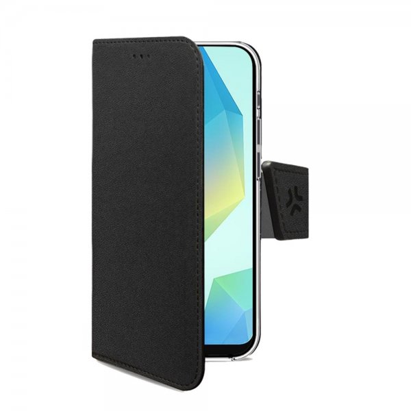 Celly Samsung Galaxy A16 Etui Wally Wallet Case Svart