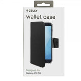 Celly Samsung Galaxy A16 Etui Wally Wallet Case Svart