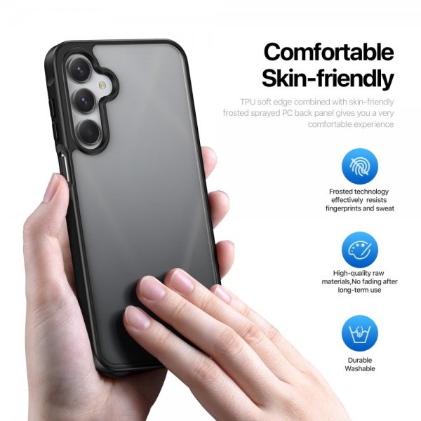 Dux Ducis Samsung Galaxy A16 Deksel Yind Series Svart