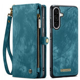 CaseMe Samsung Galaxy A17 Etui 008 Series Avtakbart Deksel Blå