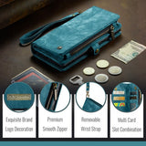 CaseMe Samsung Galaxy A17 Etui 008 Series Avtakbart Deksel Blå