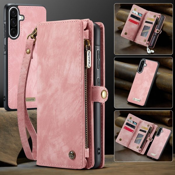 CaseMe Samsung Galaxy A17 Etui 008 Series Avtakbart Deksel Rosa