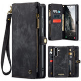 CaseMe Samsung Galaxy A17 Etui 008 Series Avtakbart Deksel Svart