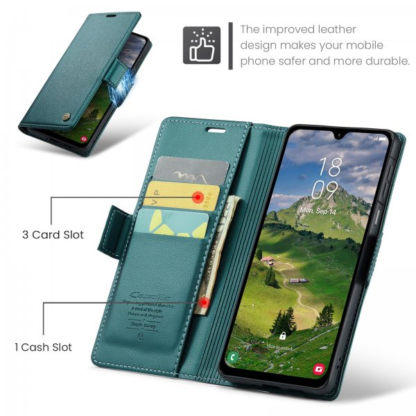 CaseMe Samsung Galaxy A17 Etui 023 Series Grønn