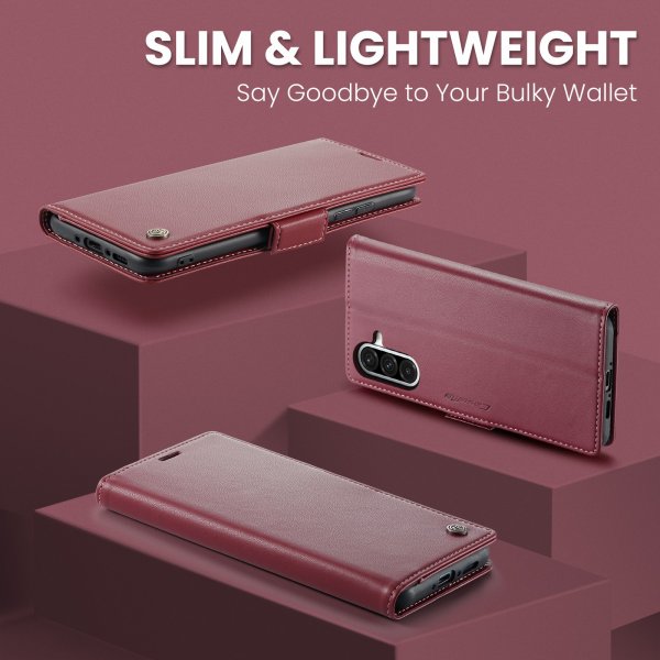 CaseMe Samsung Galaxy A17 Etui 023 Series Rød