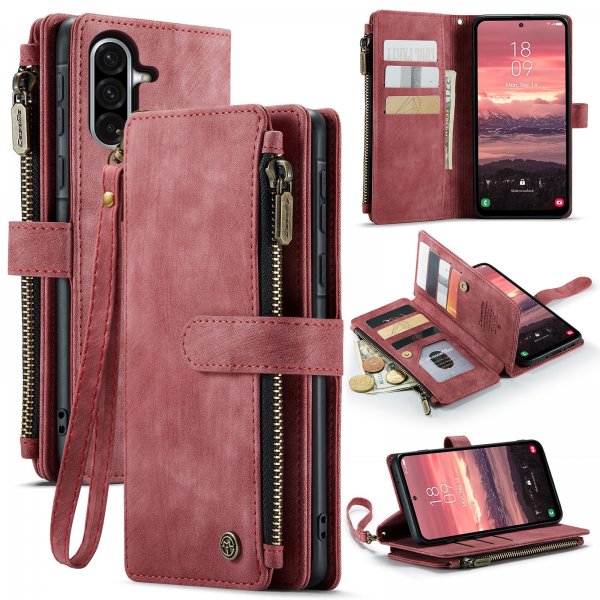 CaseMe Samsung Galaxy A17 Etui C30 Series Rød