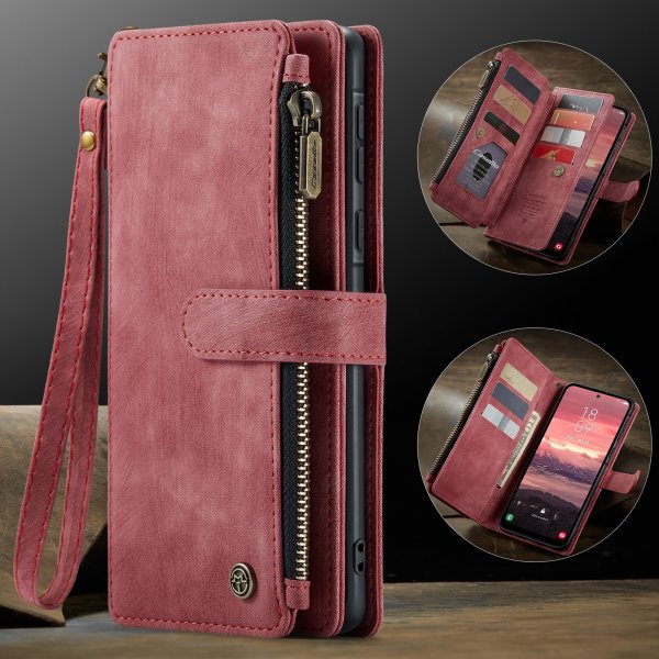 CaseMe Samsung Galaxy A17 Etui C30 Series Rød
