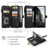 CaseMe Samsung Galaxy A17 Etui C30 Series Svart