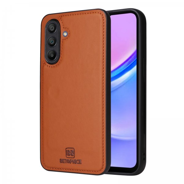 Betopnice Samsung Galaxy A17 Etui Avtagbart Deksel 005 Brun