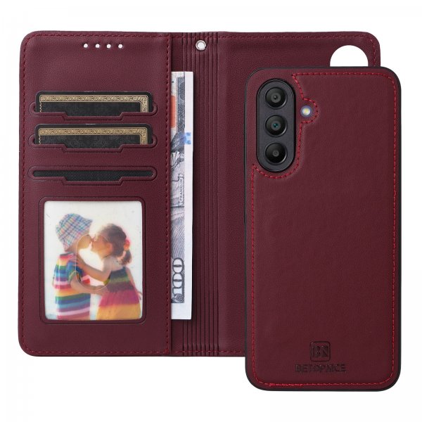 Betopnice Samsung Galaxy A17 Etui Avtagbart Deksel 005 Rød