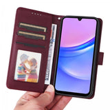 Betopnice Samsung Galaxy A17 Etui Avtagbart Deksel 005 Rød