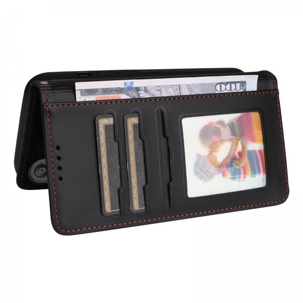 Betopnice Samsung Galaxy A17 Etui Avtagbart Deksel 005 Svart