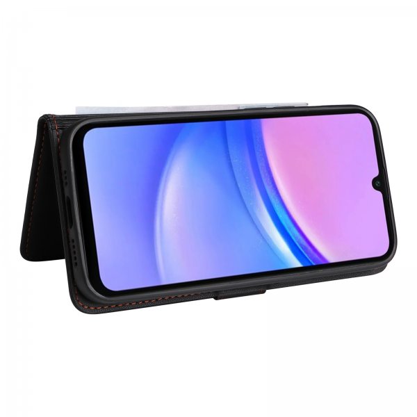 Betopnice Samsung Galaxy A17 Etui Avtagbart Deksel 005 Svart