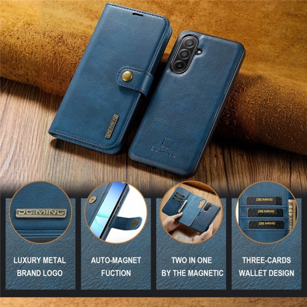 Dg.Ming Samsung Galaxy A17 Etui Avtagbart Deksel Blå