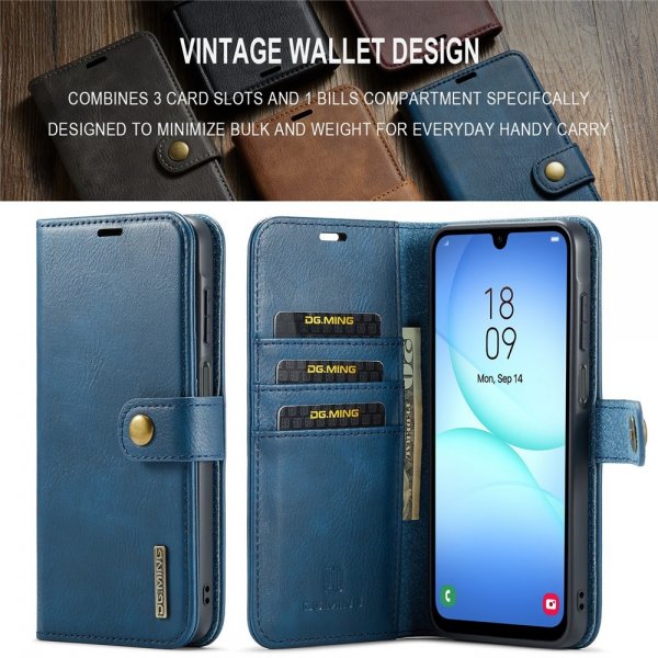 Dg.Ming Samsung Galaxy A17 Etui Avtagbart Deksel Blå
