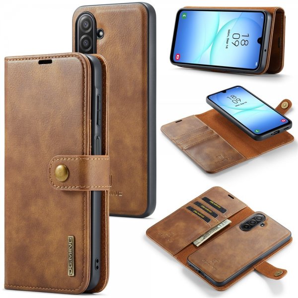 Dg.Ming Samsung Galaxy A17 Etui Avtagbart Deksel Brun