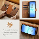 Dg.Ming Samsung Galaxy A17 Etui Avtagbart Deksel Brun