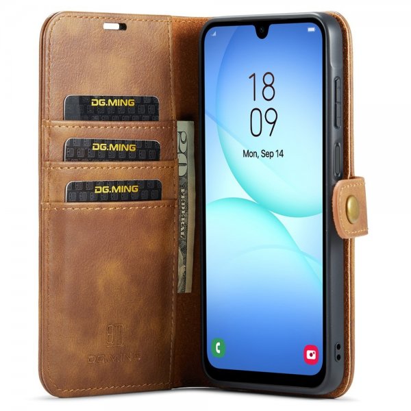 Dg.Ming Samsung Galaxy A17 Etui Avtagbart Deksel Brun