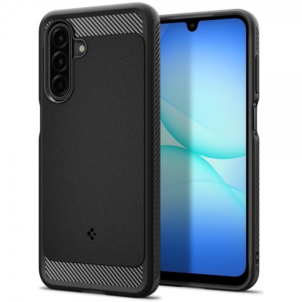 Spigen Samsung Galaxy A17 Deksel Rugged Armor Matte Black