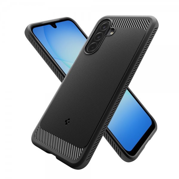 Spigen Samsung Galaxy A17 Deksel Rugged Armor Matte Black