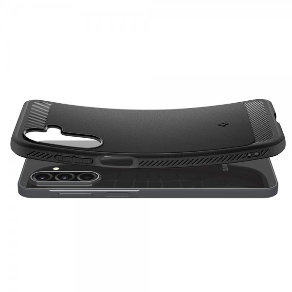 Spigen Samsung Galaxy A17 Deksel Rugged Armor Matte Black