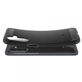 Spigen Samsung Galaxy A17 Deksel Rugged Armor Matte Black