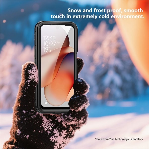 Redpepper Samsung Galaxy A17 Deksel Vanntett IP68 Svart
