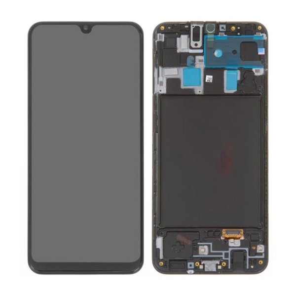 Samsung Galaxy A20 (SM-A205F) Skjerm med LCD Display OEM - Svart