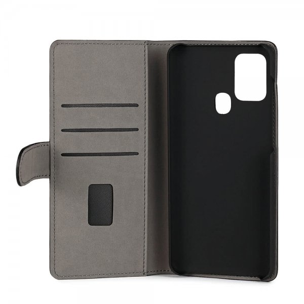 Gear Samsung Galaxy A21s Etui med Kortlomme Svart