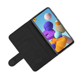 Rvelon Samsung Galaxy A21s Etui Detachable Wallet Case Svart