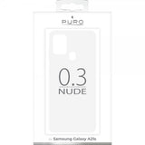 Puro Samsung Galaxy A21s Deksel Nude Transparent