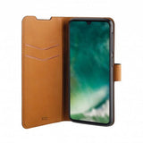 Xqisit Samsung Galaxy A22 4G Etui Slim Wallet Selection Svart