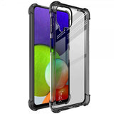 Imak Samsung Galaxy A22 4G Deksel Airbag Transparent Svart