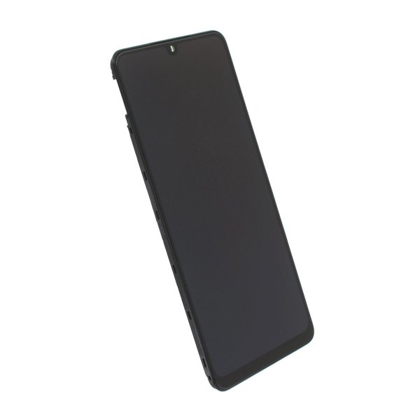 Samsung Samsung Galaxy A22 4G Skjerm med LCD Display Original - Svart