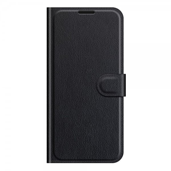 Samsung Galaxy A22 5G Etui Litchi Svart