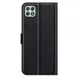 Samsung Galaxy A22 5G Etui Litchi Svart