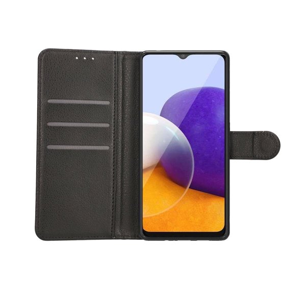 Samsung Galaxy A22 5G Etui med Stativ Svart