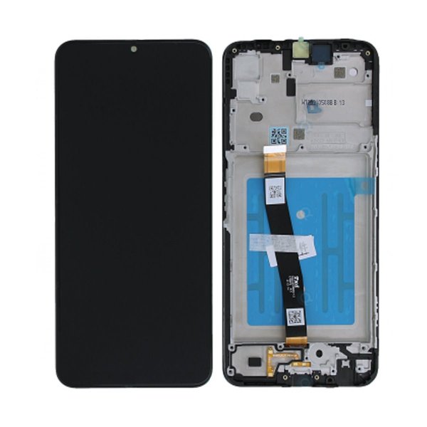 Samsung Samsung Galaxy A22 5G Skjerm med LCD Display Original - Svart