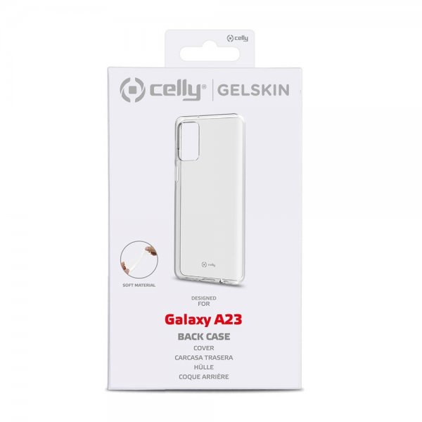 Celly Samsung Galaxy A23 5G Deksel GELSKIN Klar