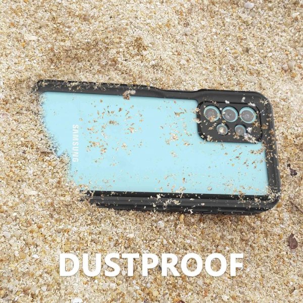 Redpepper Samsung Galaxy A23 5G Deksel Vanntett IP68 Svart