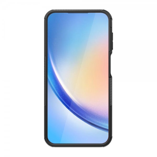 Samsung Galaxy A24 Deksel Dekkmønster Stativfunksjon Svart
