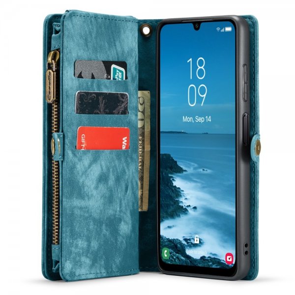 CaseMe Samsung Galaxy A25 Etui 008 Series Avtakbart Deksel Blå