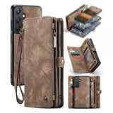 CaseMe Samsung Galaxy A25 Etui 008 Series Avtakbart Deksel Brun