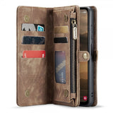 CaseMe Samsung Galaxy A25 Etui 008 Series Avtakbart Deksel Brun