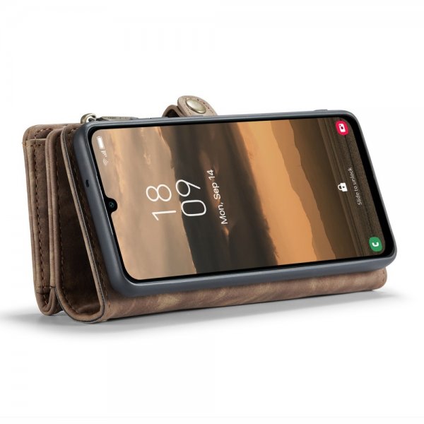 CaseMe Samsung Galaxy A25 Etui 008 Series Avtakbart Deksel Brun