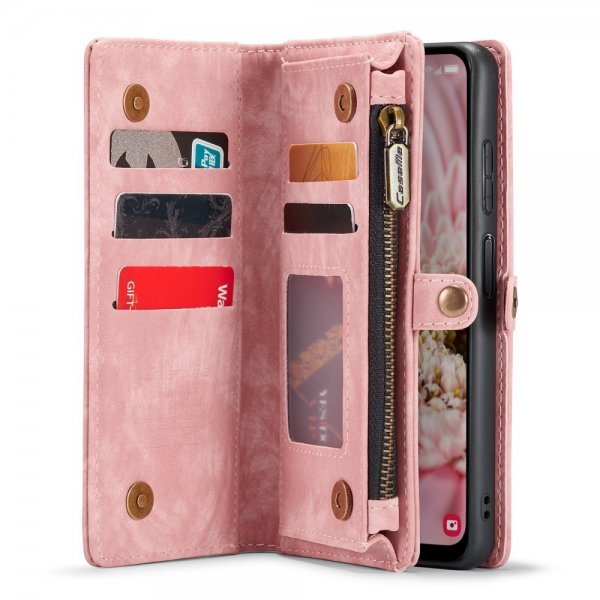 CaseMe Samsung Galaxy A25 Etui 008 Series Avtakbart Deksel Rosa