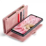 CaseMe Samsung Galaxy A25 Etui 008 Series Avtakbart Deksel Rosa