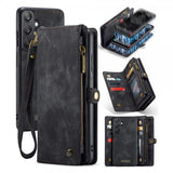 CaseMe Samsung Galaxy A25 Etui 008 Series Avtakbart Deksel Svart