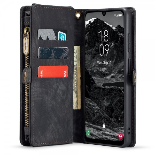 CaseMe Samsung Galaxy A25 Etui 008 Series Avtakbart Deksel Svart