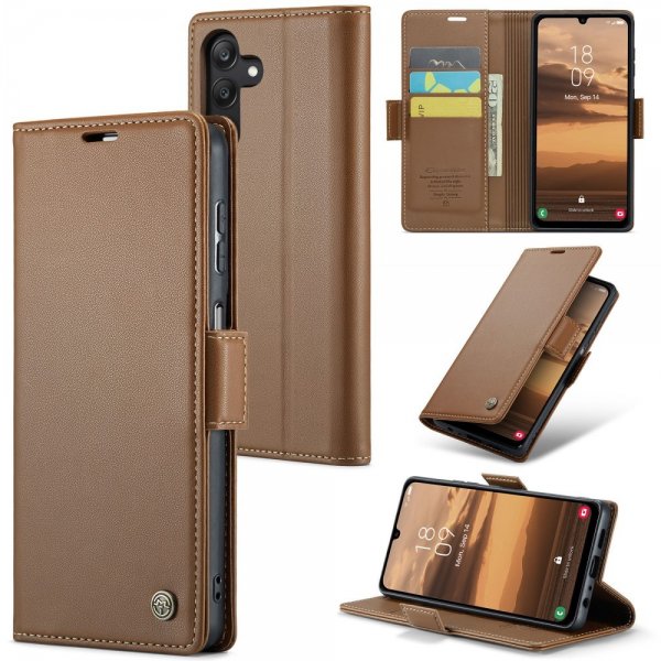 CaseMe Samsung Galaxy A25 Etui 023 Series Brun